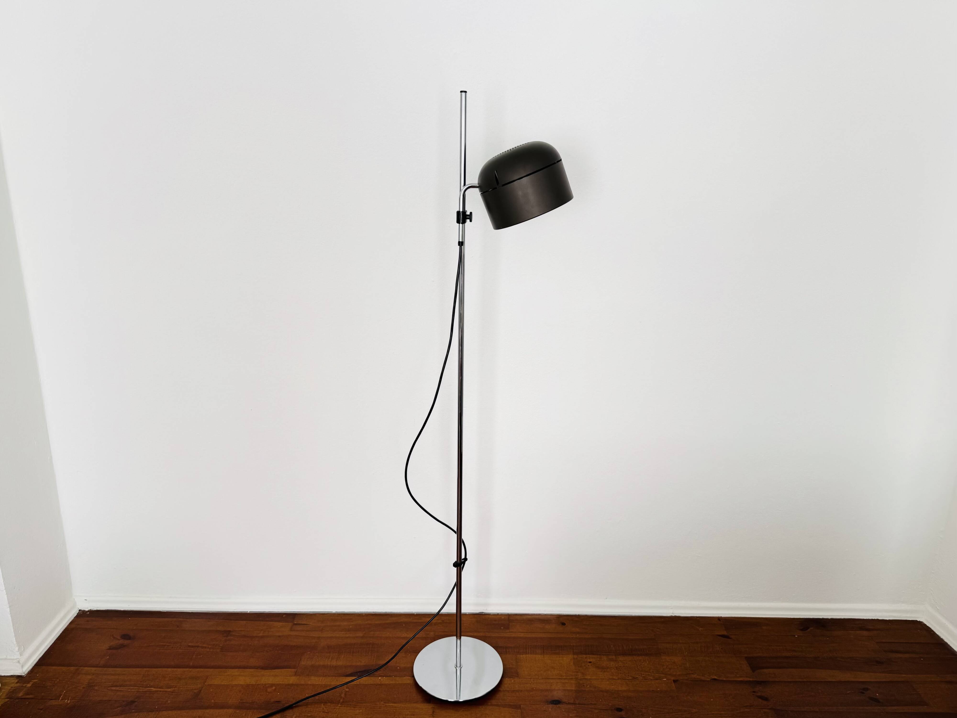 Adjustable Space Age Gallery Spot Floor Lamp by Arnold Berges for Staff