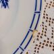 Round antique plate Badonviller
