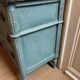Old blue chest of drawers