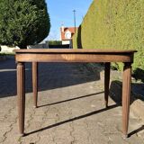 Antique solid oak table
