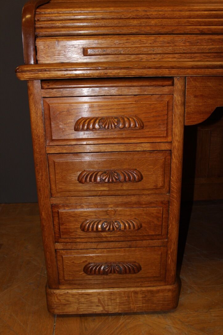 American light oak desk