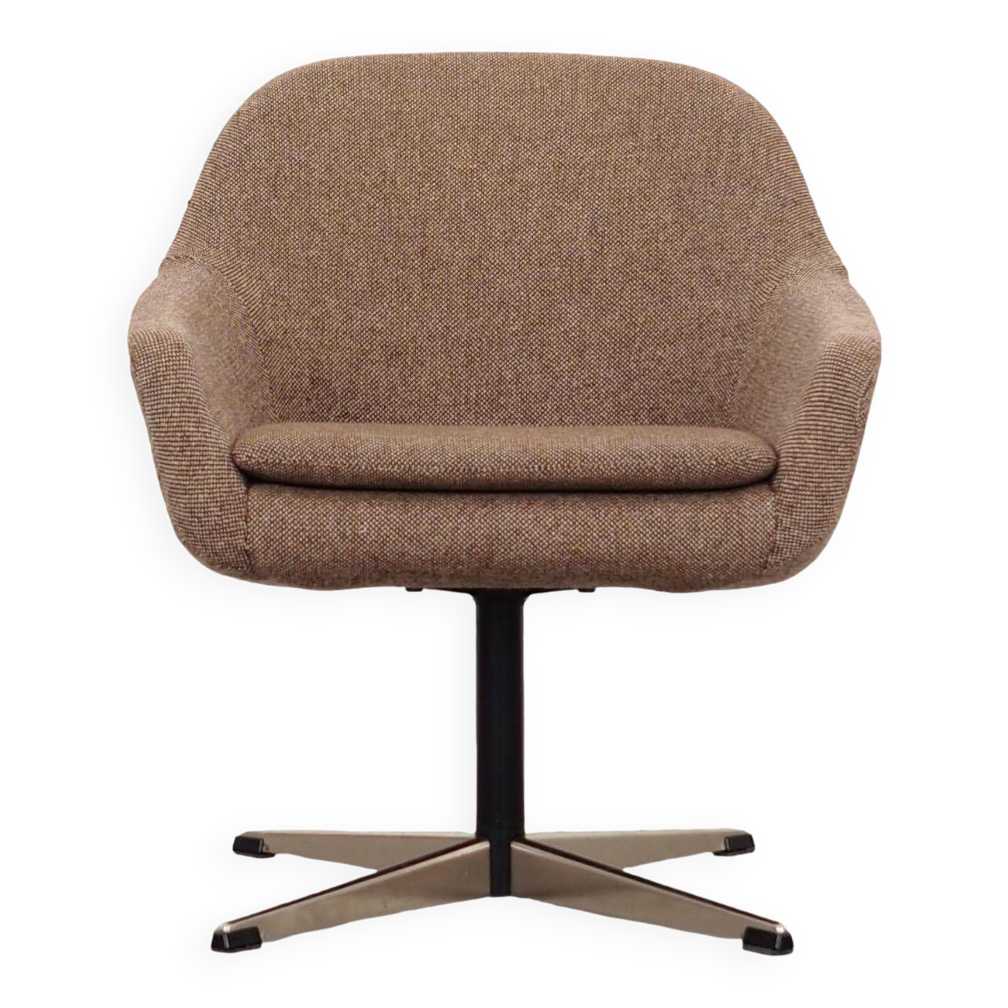 Brown armchair, Danish design, 1970s, production: Denmark