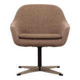 Fauteuil marron, design danois, années 1970, production : Danemark