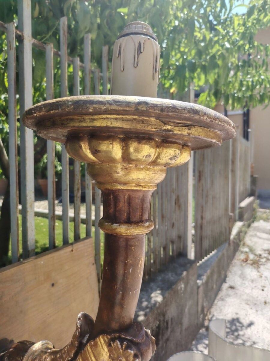 Pair of Italian Empire style wall sconces from the 19th century.