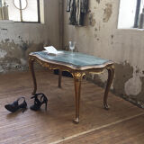 Louis XV marble coffee table