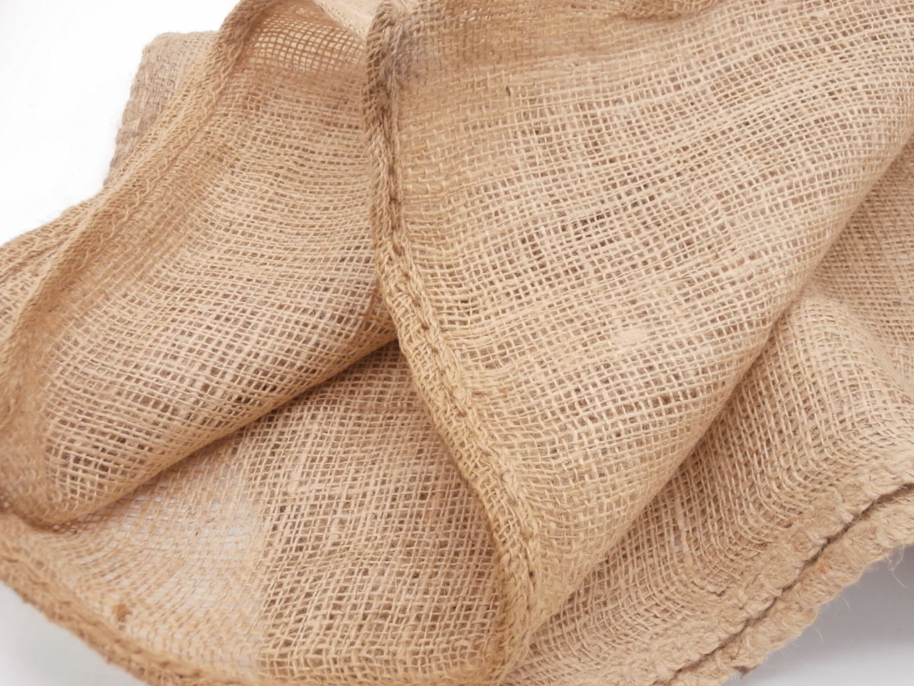 Lot de 2 sacs en toile de jute