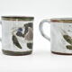 Paire de tasses Thiry Vallauris