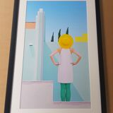 Framed screen printing