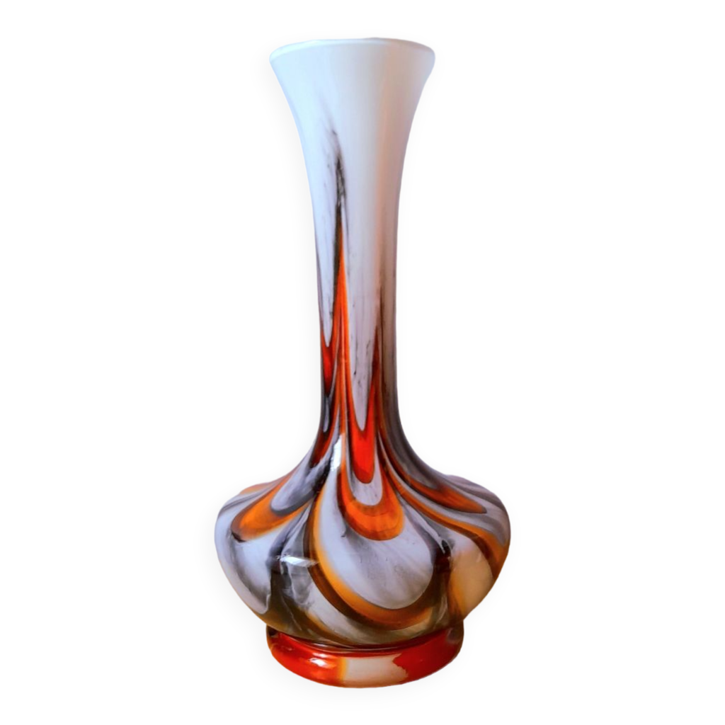 Carlo Moretti (1958) - vaso in vetro di Murano | Art La Rosa Casa d'Aste