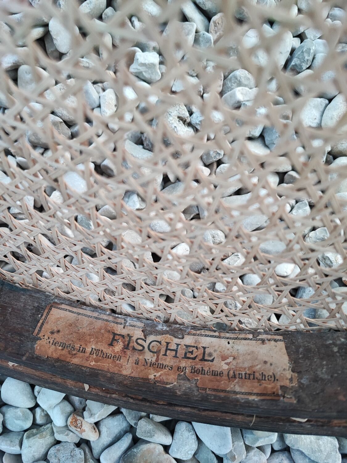 Fischel Austria cane chair