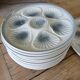 11 plates and 1 oyster dish Moulin des Loups