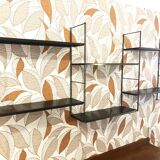 Wall-mounted metal shelf, 1960