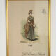 Gravure de mode "La comtesse Sarah" vers 1890