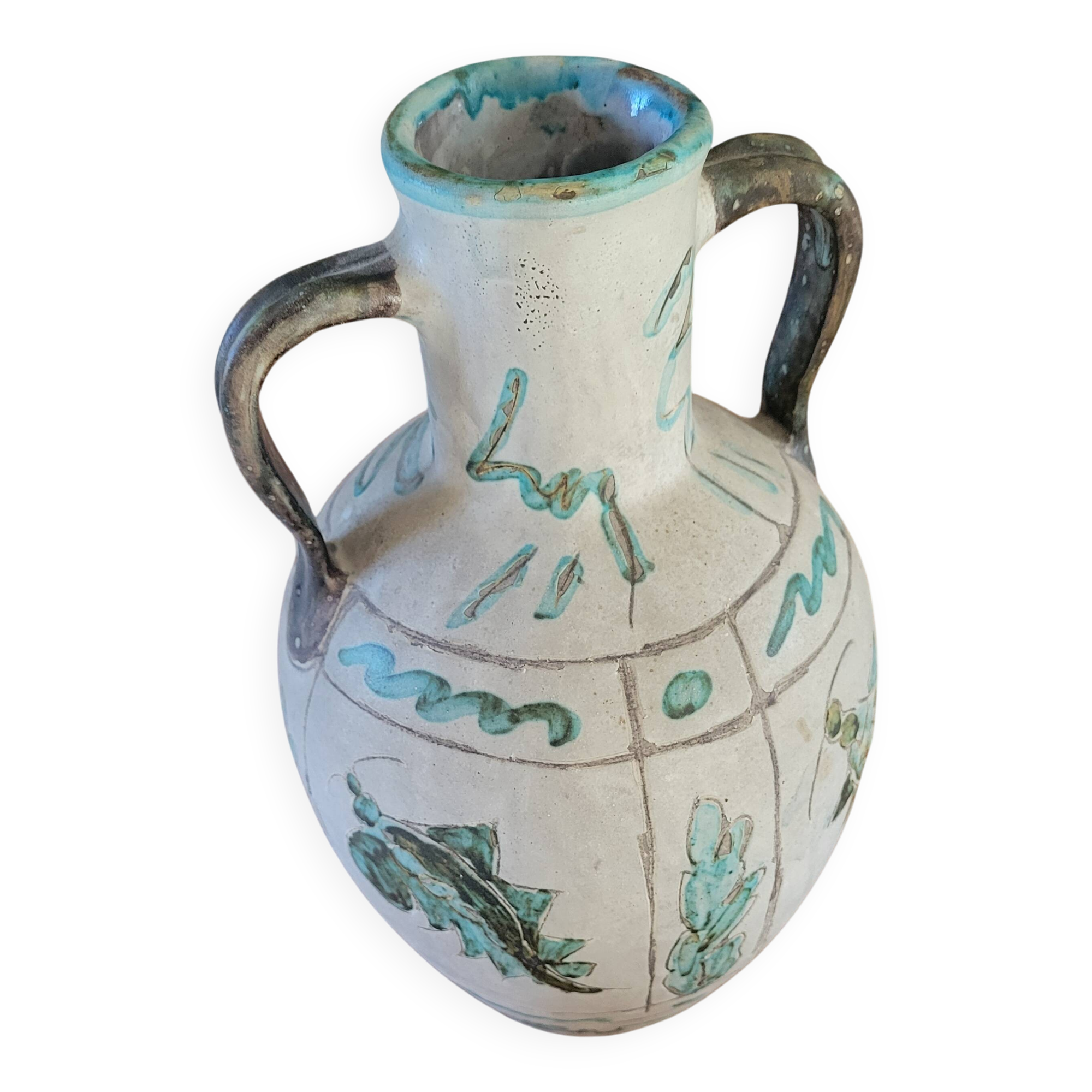 Vase en céramique J.Massier Vallauris