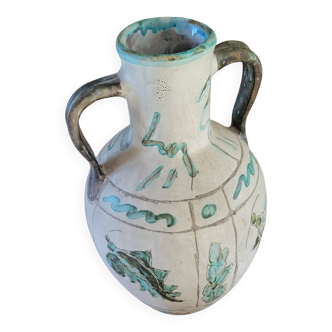Ceramic vase J. Massier Vallauris