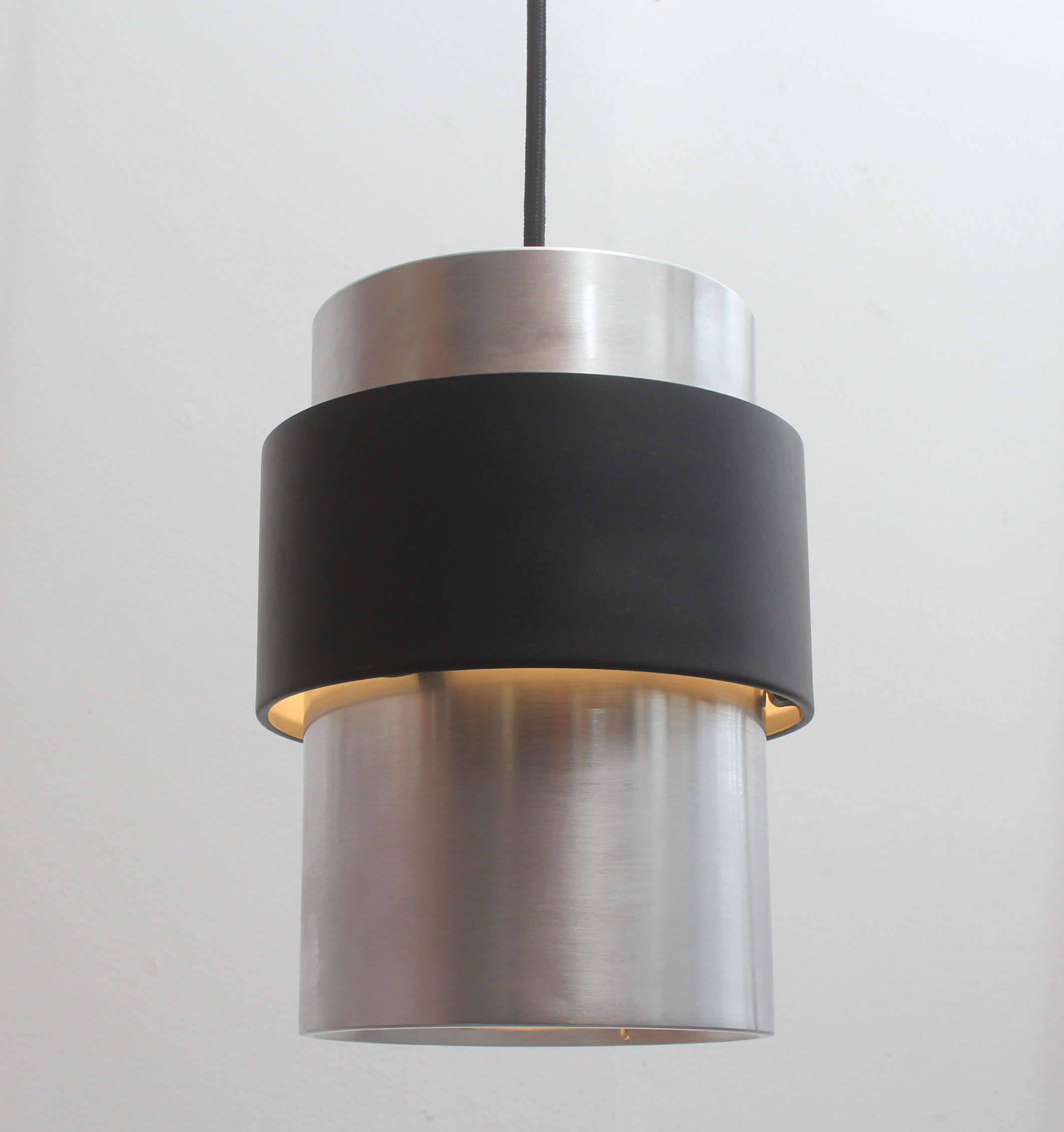 Set of 3 danish ceiling lights 1960