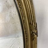 Bevel oval mirror nineteenth