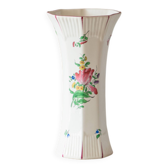 Vase à pans KG Lunéville collection Réverbère