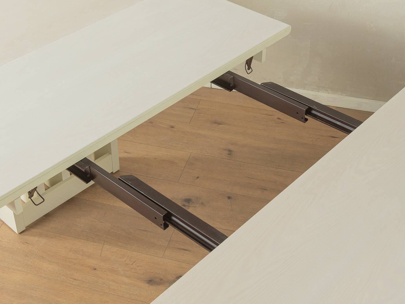 Postmodern dining table by COR, 1980s, extendable, solid cherry wood