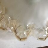 Vintage glass pendant lamp