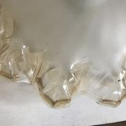 Vintage glass pendant lamp