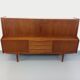 Enfilade mi-haute scandinave vintage Ib Kofod-Larsen pour Faarup en teck