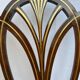Series four English chairs Hepplewhite mahogany leather early twentieth century