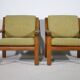Ensemble de fauteuils design danois – Teck, années 1960, style vintage du milieu du siècle