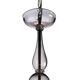 Contemporary Smoked Glass Chandelier