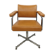Fauteuil de bureau pivotant vintage