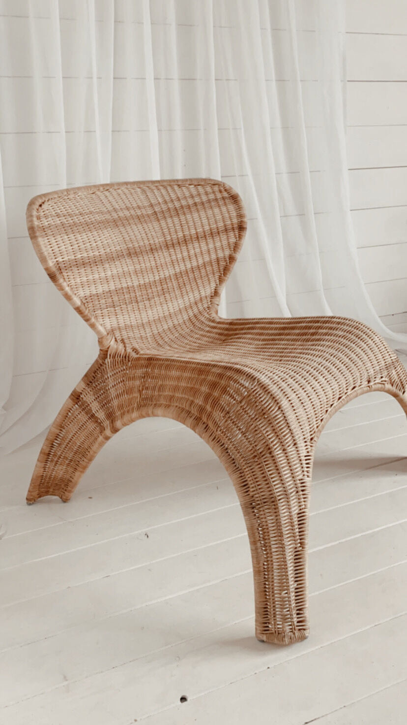 Wicker armchair IKEA 1990 Vintage