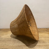 Suspension rotin vintage