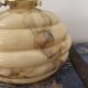 Pair of wall lights in marbled opaline