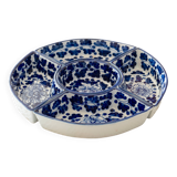 Plat ancien en faïence compartimenté Delft