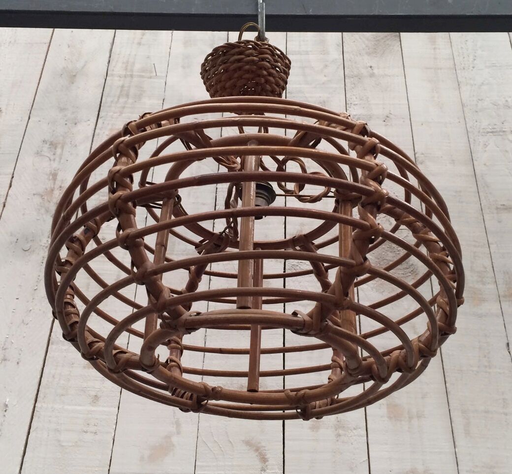 Suspension rattan, around 1950