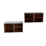 Vintage modular aluminum wall unit — 60s-70s