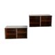 Vintage modular aluminum wall unit — 60s-70s