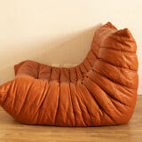 Togo leather armchair by Michel Ducaroy for Ligne Roset