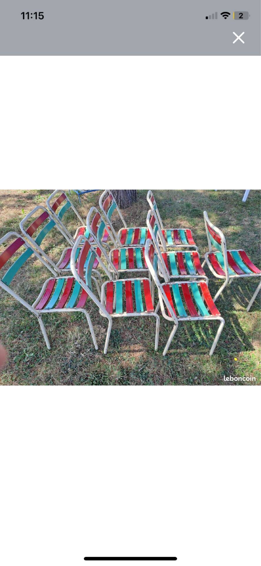 Chaises Tolix