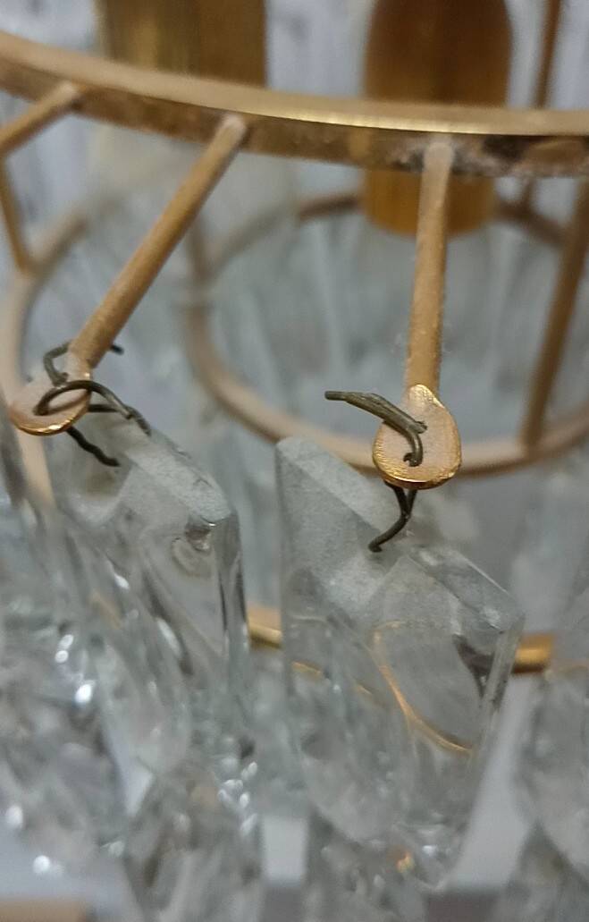 Chandelier by bakalowits & söhne, austria, 1960s