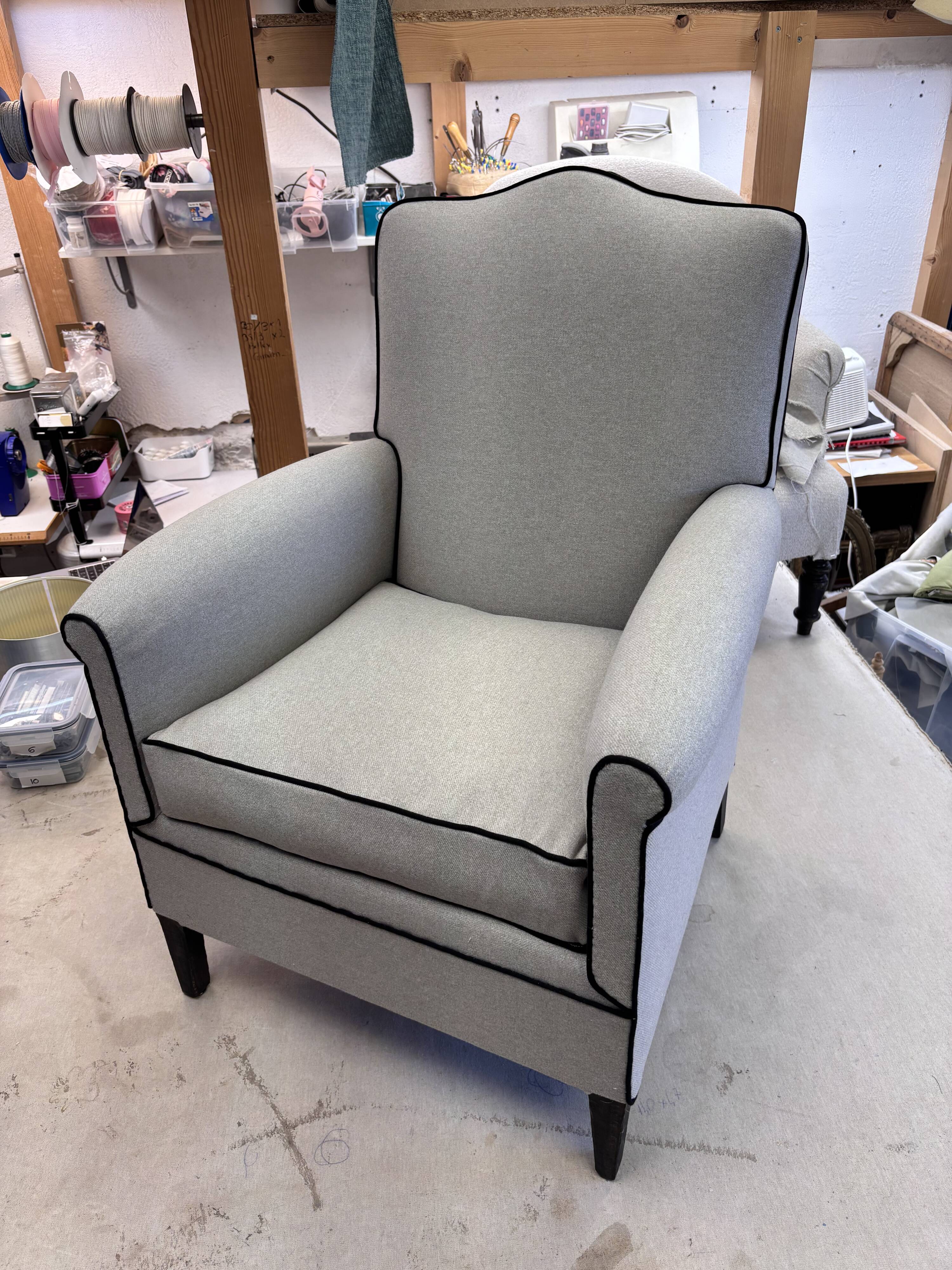 Art Deco club chair