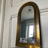 Moroccan brass mirror