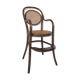 High chair for children in curved wood by Michael Thonet for Thonet