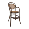 High chair for children in curved wood by Michael Thonet for Thonet