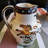 Cider pitcher with Gien renaissance decoration