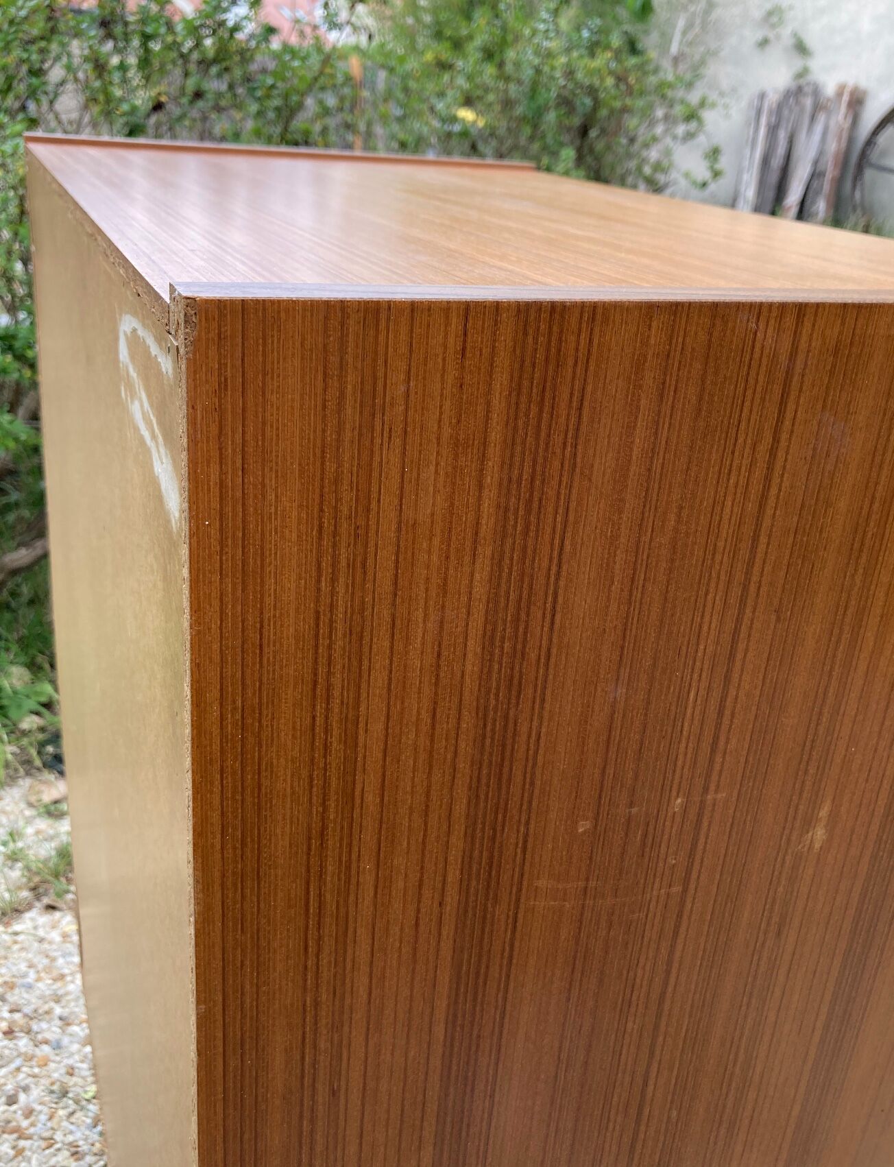 Vintage rag chest of drawers from the 60s