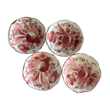 Set of 4 plates cap