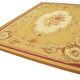 Handmade European Vintage Aubusson Kilim 268 cm x 367 cm