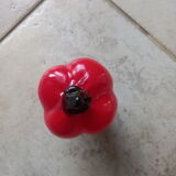 Murano red glass pepper