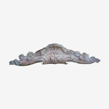 "Art Nouveau" style patinated cast iron fronts